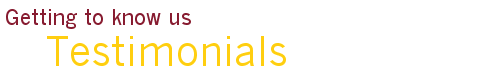 Testimonials