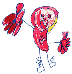 Drawing by Georgia, aged 4